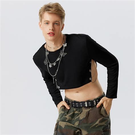 femboy tops|Loose Ends Crop Top – femboysummer.